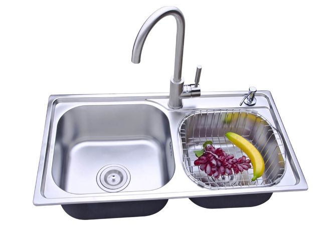 stainless steel sink