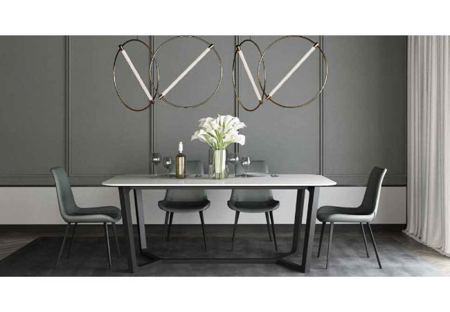 sintered stone dining table