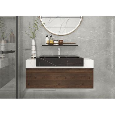 sintered stone bathroom cabinet